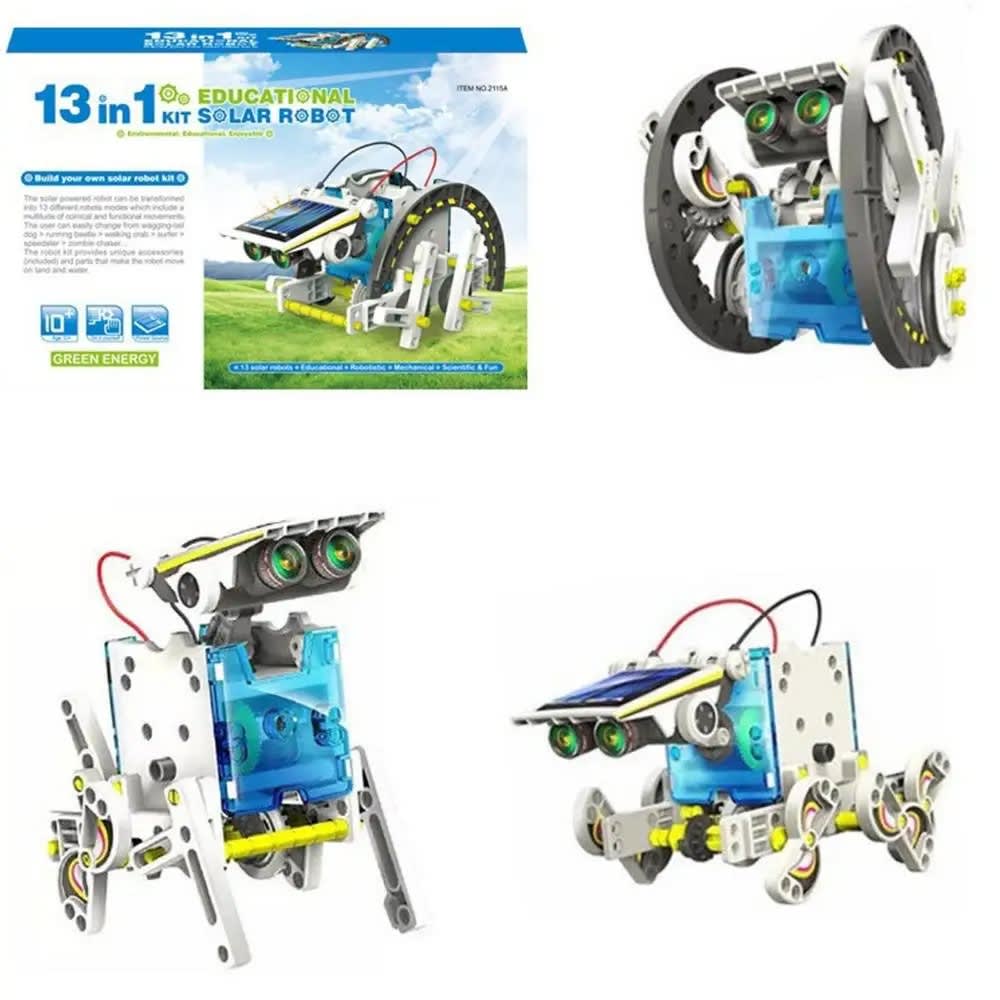 STEM Solar Robot Science Kit for 8-10 Year Olds